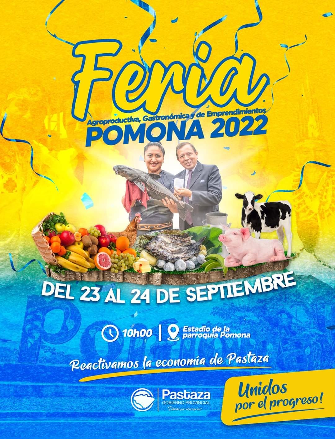¡Visita la Feria Agroproductiva Pomona 2022! EVENTOS PASTAZA