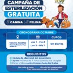 CAMPAÑA DE ESTERILIZACION EN EL CANTON PASTAZA
